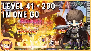 Training A Remastered Hero to Level 200 IN ONE GO | MapleStory | Coppersan Clips