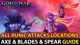 All Leviathan Axe & Blades Of Chaos & Spear Runic Attacks Locations Full Guide - God Of War Ragnarok