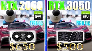 Geforce RTX 2060  vs RTX 3050 | 2k and 4k | Gaming Comparison