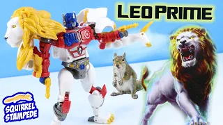 Transformers LEGACY Evolution Maximal Leo Prime Review - White Lion Eats Things?
