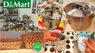 DMart latest offers, stainless steel kitchen-ware & cookware, storage containers & useful household