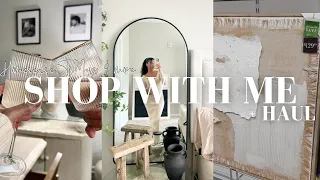 SHOP WITH ME at Homesense, TjMaxx & more + HAUL | Spring decor, exploring the city, date night...