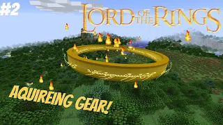 Minecraft Lord of the Rings Mod Let's Play 2 : Getting Gear