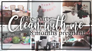 NEW MASSIVE CLEAN WITH ME | Party Prep Whole House Cleaning All Day | Motivational Speed Clean