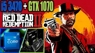 i5 3470 + GTX 1070 - Red Dead Redemption 2. 1080p ULTRA Test