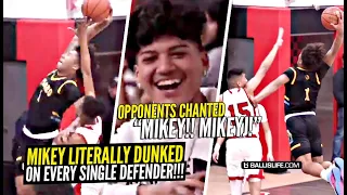 Mikey Williams Had Opposing Team CHANTING HIS NAME Then Literally Dunks On EVERY Defender One By One