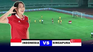 🔴 SEDANG BERLANGSUNG !! Timnas Putri Indonesia Vs Singapura ~~ FIFA MATCHDAY 2024