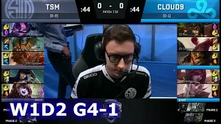 TSM vs Cloud 9 | Game 1 S7 NA LCS Summer 2017 Week 1 Day 2 | TSM vs C9 G1 W1D2