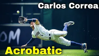 MLB Carlos Correas Acrobatic plays