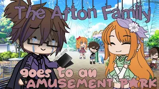 `• The Afton Family goes to an Amusement Park || FNAF •`