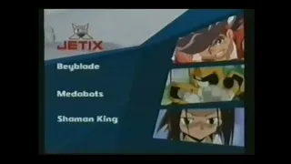 Jetix Brazil Lineup Bumper (Beyblade to Medabots to Shaman King) (2005)