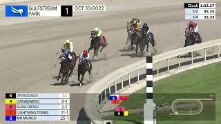 Gulfstream Park Carrera 1 - 30 de Octubre 2022