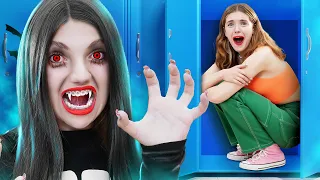 Minha Nova Babá Vampira! Babá Estranha na Vida Real || @amigosforevershorts