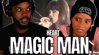 SHE CAN SANG! 🎵 HEART "MAGIC MAN" REACTION