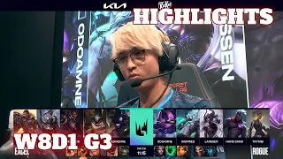 XL vs RGE - Highlights | Week 8 Day 1 S11 LEC Summer 2021 | Excel vs Rogue