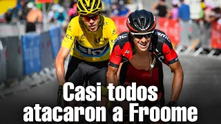 Cuando se está perdiendo el Tour de France en la etapa 17, hay que recuperar tiempo como sea