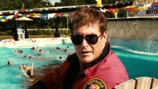 Piranha 3DD - The Hoff Scene!