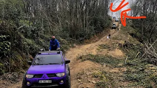 Extreme OFF ROAD | Nissan Navara🔥Mitsubishi L200🔥Jeep Cherokee🔥 Land Rover 🔥Toyota Landcruiser