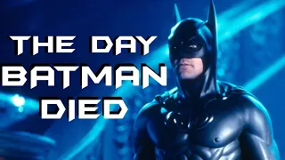 THE DAY BATMAN DIED