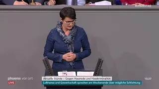 Irene Mihalic zu "Gegen Hassrede und Hasskriminalität" vom 07.11.19