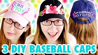 3 Easy Ways to Decorate a Baseball Cap for Summer | Cap Decoration Ideas