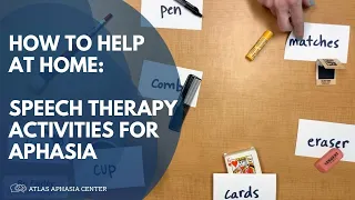 How to Help at Home: Speech Therapy Activities for Aphasia