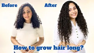 How to grow hair LONG | कैसे बाल लम्बे करें | My honest journey with product recommendations
