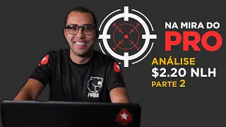 NA MIRA DO PRO #01 - Parte 2 | AULA DE POKER com Rafael Moraes! Análise de um torneio MICRO STAKES!