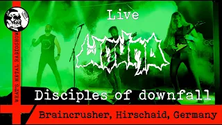 Live WOUND (Disciples of downfall) 2022 - Braincrusher, Hirschaid, Germany, 21 May