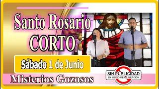 Santo Rosario EN VIVO de hoy sábado 1 de junio MISTERIOS GOZOSOS Rosario a la Virgen SIN ANUNCIOS