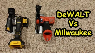 Milwaukee Cut Off Tool Vs DeWALT Cut Off Tool