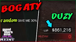 ZA TO CHCESZ 30% ? - GTA ONLINE Napady na kasyno z randomami