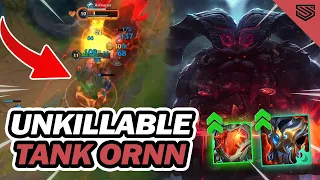 UNKILLABLE BROKEN ORNN BUILD 🔥 MOST DAMAGE DEALT + TAKEN! - Wild Rift 5.1a Gameplay