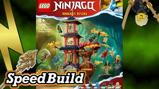 Speed Building Lego Ninjago Dragons Rising - Temple of the Dragon Energy Cores