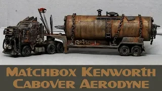 Matchbox Custom Post Apocalyptic Zombie Gasoline Tanker