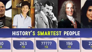 Comparison: smartest people in the world