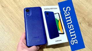 Unboxing Samsung Galaxy A03 Core (A032) - Cheap smartphone