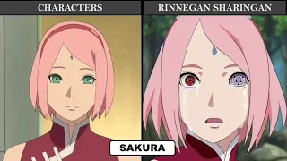 NARUTO CHARACTERS WITH RINNEGAN SHARINGAN | AnimeLife