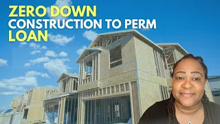 Can I get a zero down construction loan? Do I need money down?
