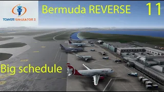 Bermuda TXKF REVERSE Big schedule on Tower Simulator 3