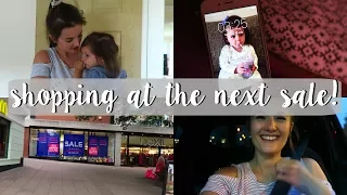 Shopping At The Next Sale! | Phoebe & Me