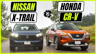 Nissan X-TRAIL vs Honda CR-V | Duelo de suv´s compactos