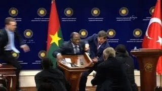 Burkina Faso foreign minister collapses in Turkey