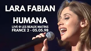 Lara Fabian - Humana live @ Les Beaux Matins, France 2 05.05.1998