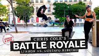 L7NNON & Gustavo Ribeiro Battle At A Famous Brazil Spot with Leticia and Zion