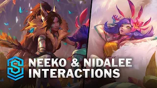 Neeko & Nidalee Special Interactions | Legends of Runeterra