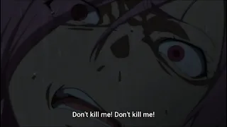 Higurashi Sotsu - Rena kill Ritsuko and try to kill Keiichi