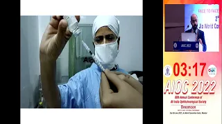 AIOC2022 IC296 topic  Dr  HIMADRI CHOUDHURY MEDICAL MANAGEMENT AND INTRAVITREAL INJECTION