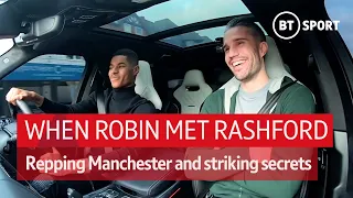 When Rashford met Robin: Shooting secrets, being Rio's driver, and representing Manchester