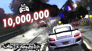 10 Million Cops: This is insanity! - NFS Most Wanted Burnout Mod v3.0